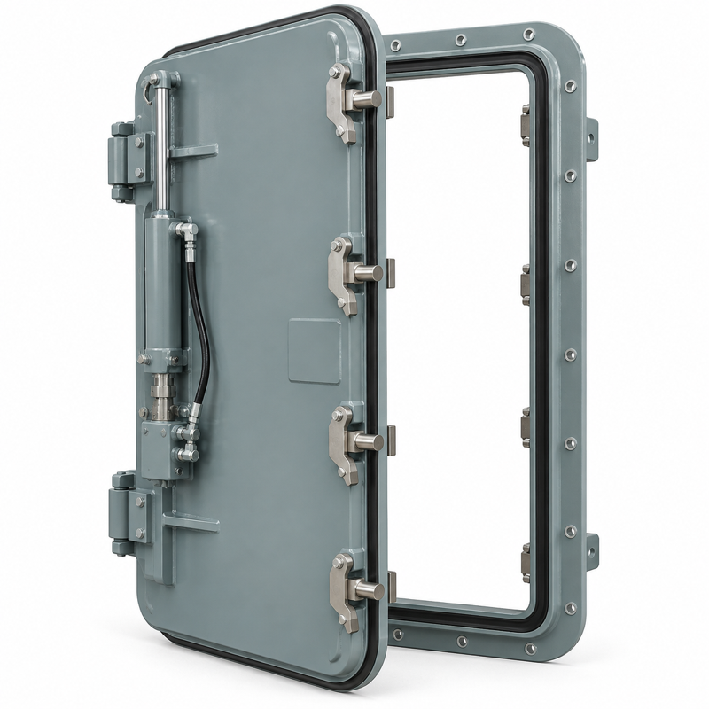 Marine Hydraulic Door Systems — product type illustration