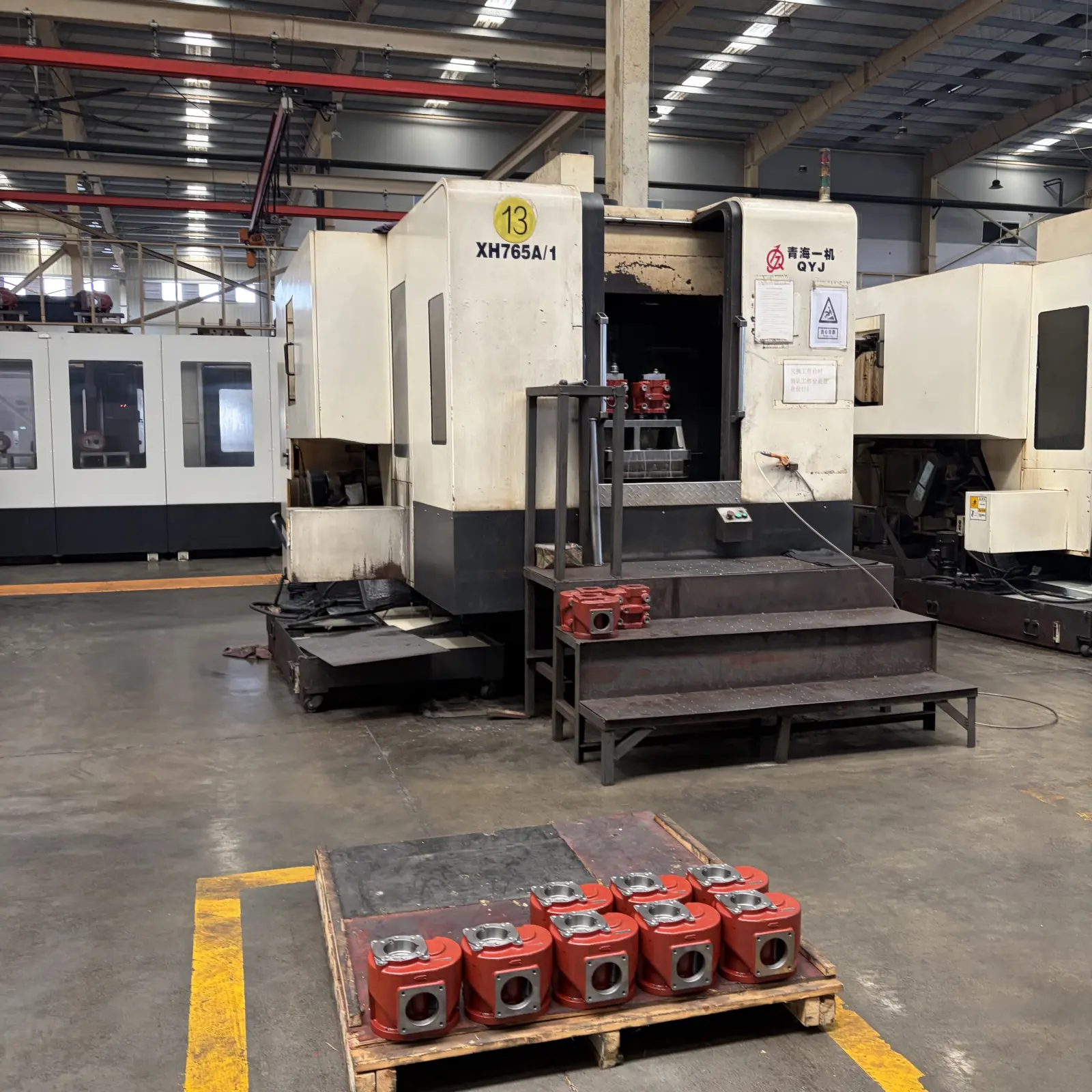 Machining centre and component fixtures