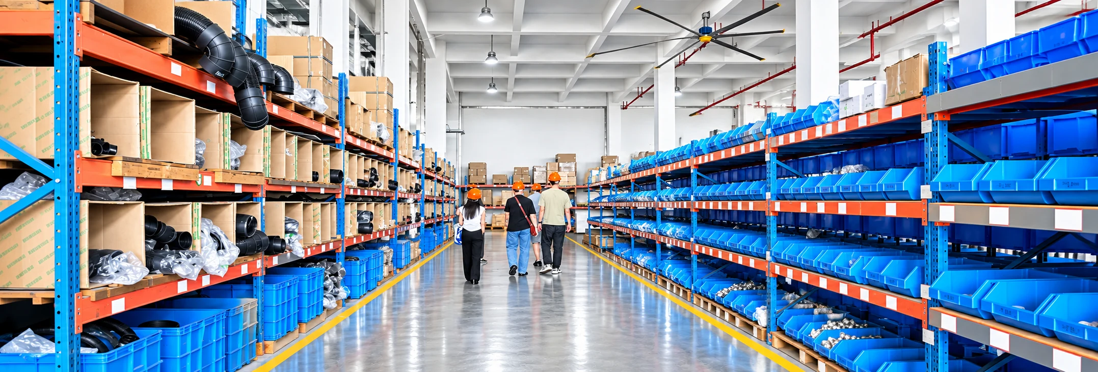 SIBAOTE warehouse and marine spare parts storage area