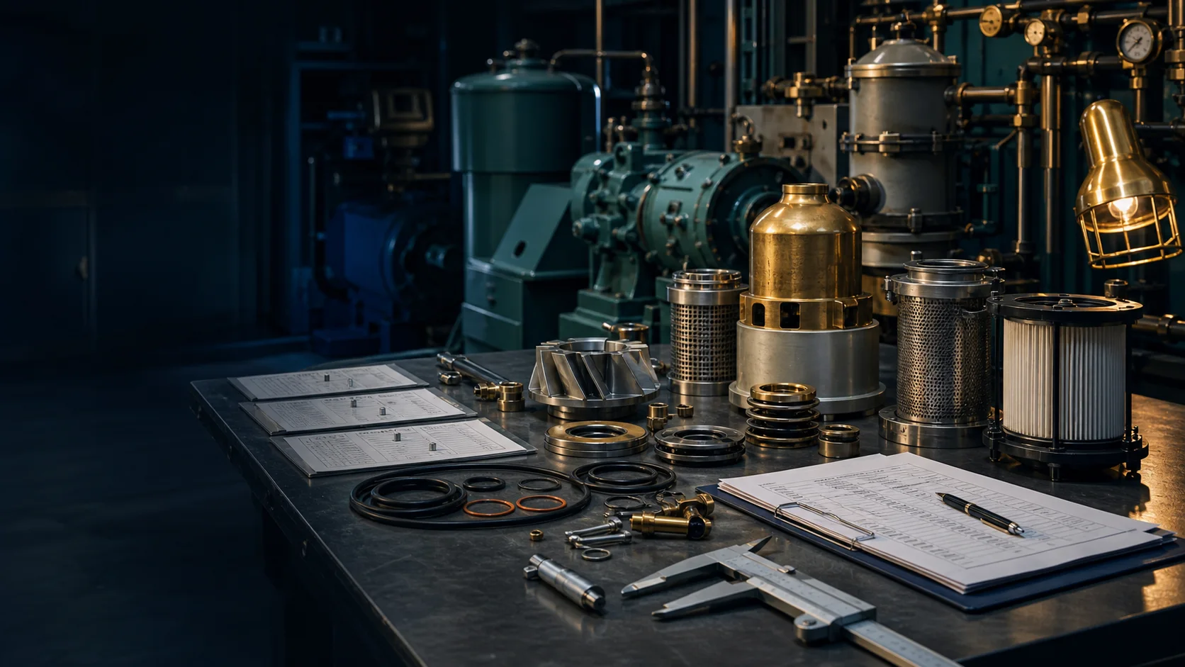 Pump Spare Parts Identification Guide